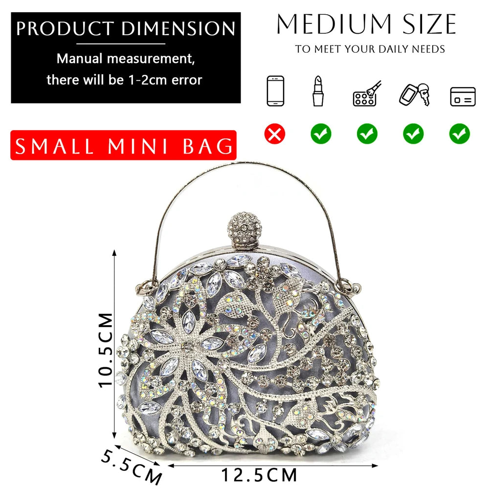 African Fachion Evening Shoes And Matching Bags Italian Design Ladies Diamond Bag High-Heeled Pointed Toe Women's Shoes