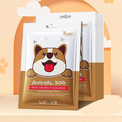 10pcs Moisturizing Face Mask skincare Cartoon Animal Pattern Firming Brightening Facial Masks Face Sheet Mask Skin Care