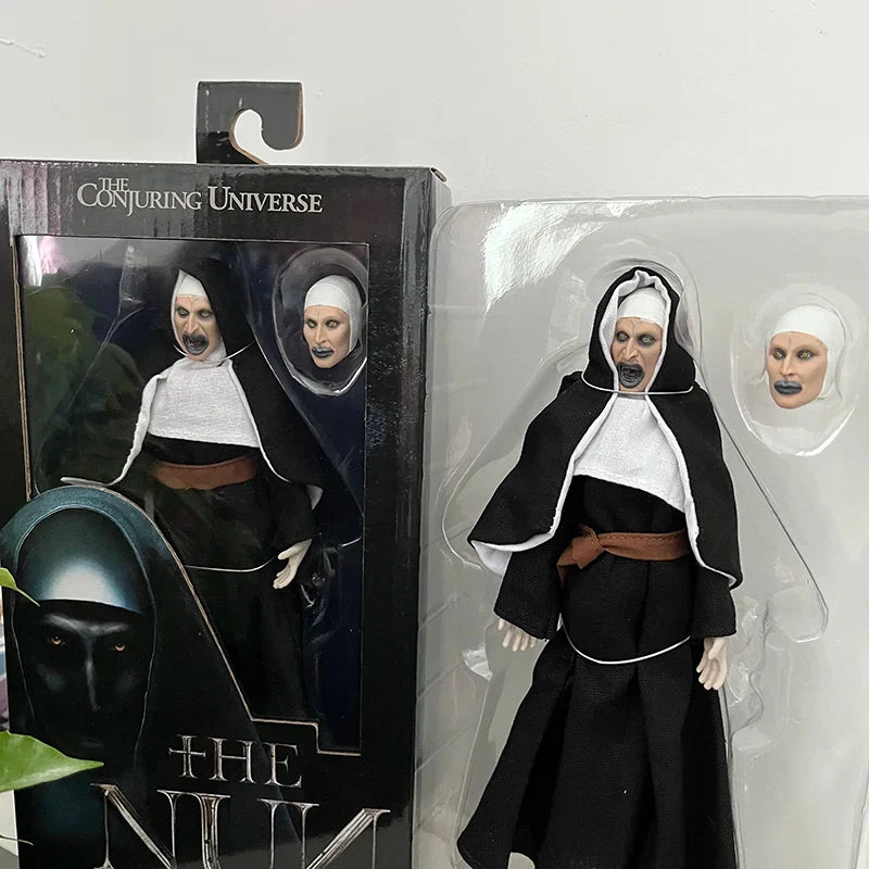 NECA The Nun The Conjuring Series Horror Action Figure Toys Hallowen Present Hobby Collection Face Changable Decor