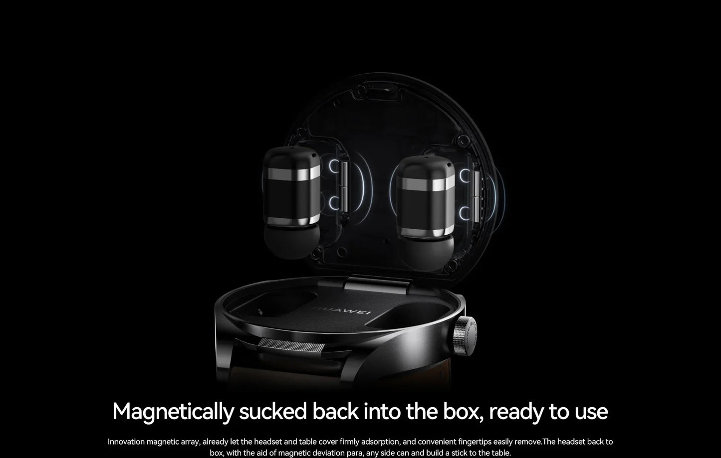 Huawei WATCH Buds Headphone  Two-in-One Smart Watch Noise Reduction Call Blood Oxygen Heart Rate Monitoring