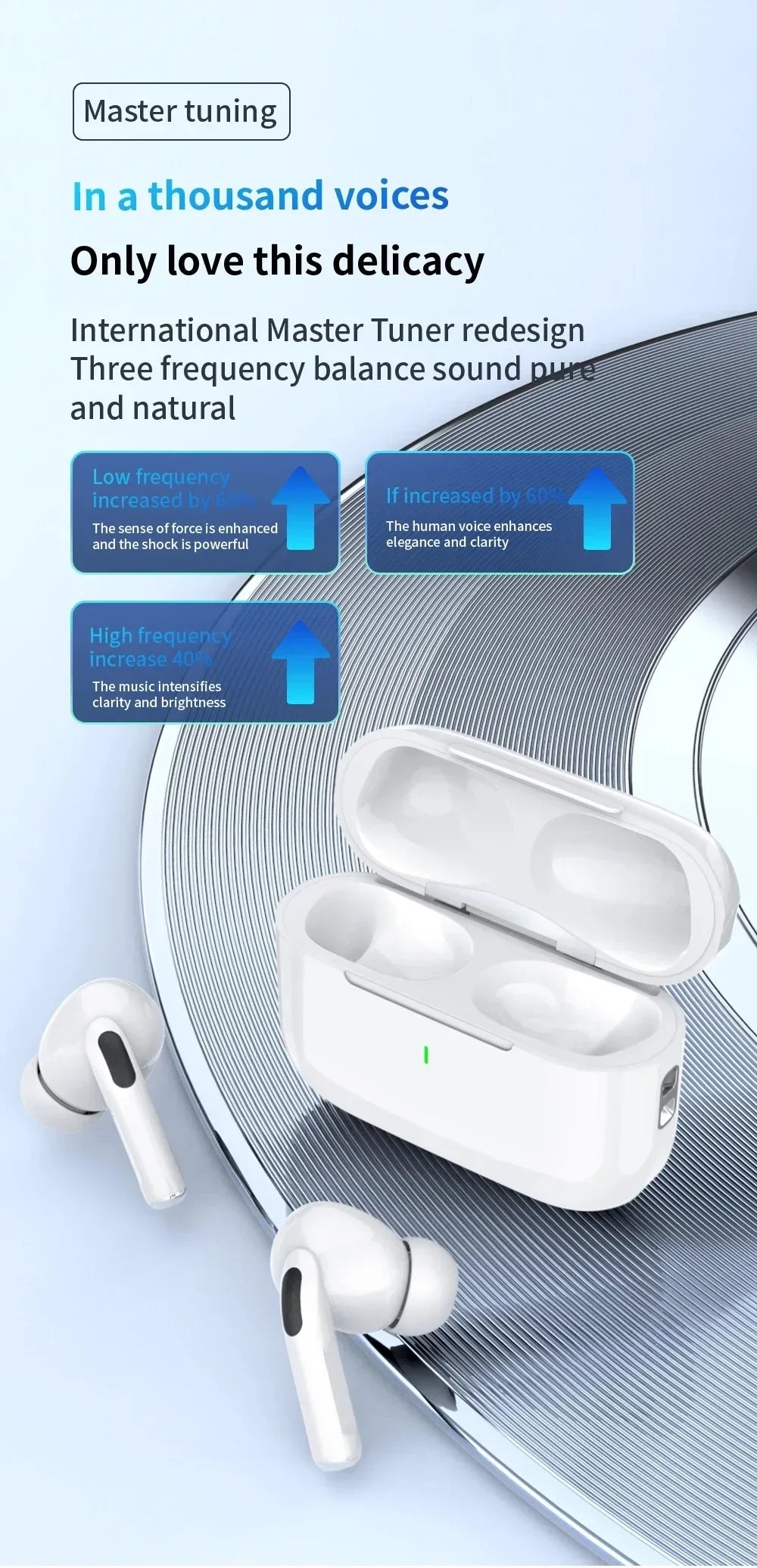 Original Airs Pro Bluetooth earphones gaming earphones wireless Bluetooth headset suitable