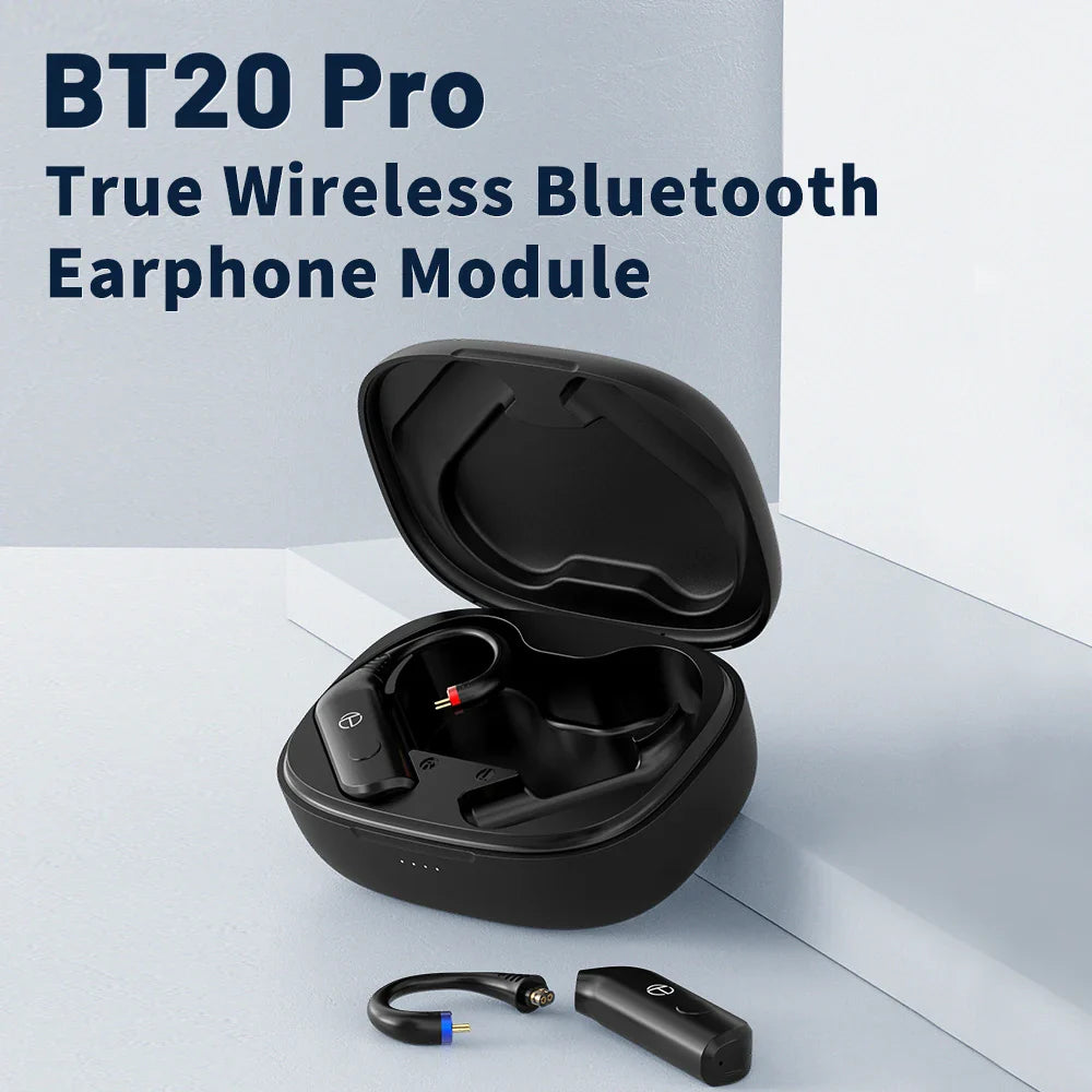 TRN BT20 PRO Wireless Bluetooth 5.3 HIFI Earphones Module Upgrade Cable Replaceable For air pods Conch 0.75 0.78 mmcx 2pinsqdc