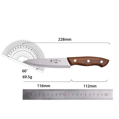 Stainless Steel Fruit Knife, Kitchen Cooking Sharp Cutting Knife, Portable BBQ
