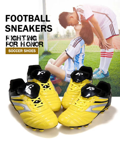 Kid Size 32-45 Pro Football Shoes Society Soccer Cleats High Quality Football Boots