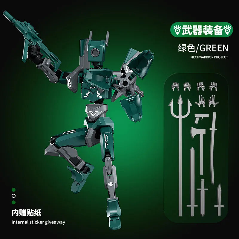 1PCS T13 Joints Figure Articulate Movable Dummy Doll Diy Assembly Toy 3D Printed Action Figure Stop Motion Animation Dummy Gift
