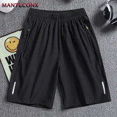 3XL Quick Dry Jogging Fitness Shorts Men Sports Bottoms Thin Breathable