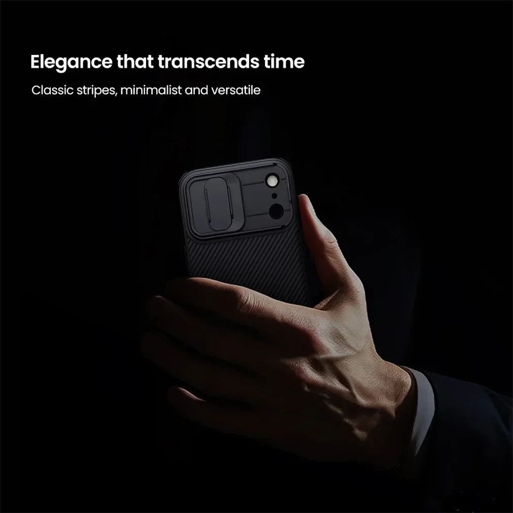 NILLKIN For iPhone 17Pro 17 Pro Max Matte MagSafe Case CamShield Pro Magnetic Charging Slider Camera Cover For iPhone17 / 17 Air