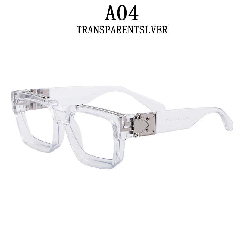 Sunglasses For Men Vintage Square Fashion Glasses Luxury Retro Sunglasses