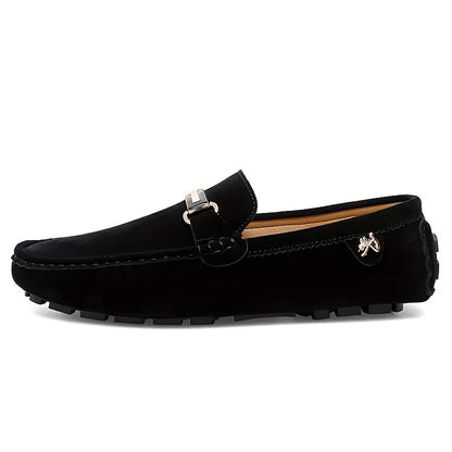 Shoes Leather Men Luxury Trendy Casual Slip on Formal Loafers Men Moccasins Italian Black Male Driving Shoes Sneakers Plus Size