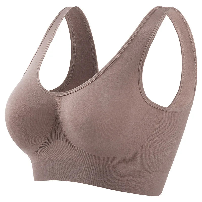 Women Seamless Bras Sports Wireless Notepads Bra Female Breathable Brassiere