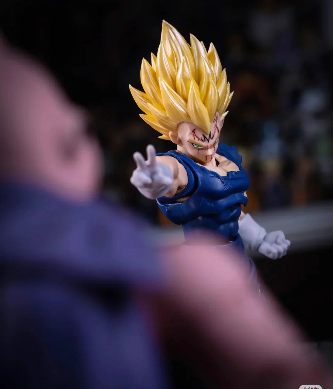 In Stock Black Hole Toys & TK Dragon Ball SHF Super Saiyan SSJ Majin Vegeta Full Power Anime Action Figures Models Gifts Kid Toy