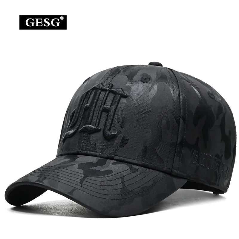 InlnDtor2024 new camouflage embroidered letters trucker 112 baseball cap street hip hop back snapback cap