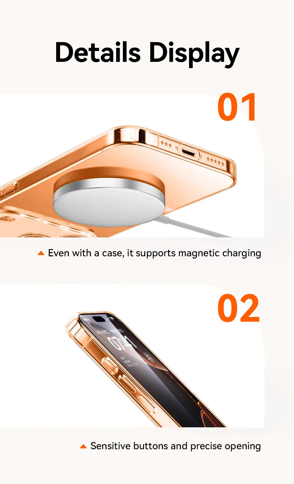 Joyroom For iPhone 17 16 15 Pro Max Case Lens Protection Anti-Yellow Case For iPhone 17 16 Pro Max Transparent Shockproof Cover