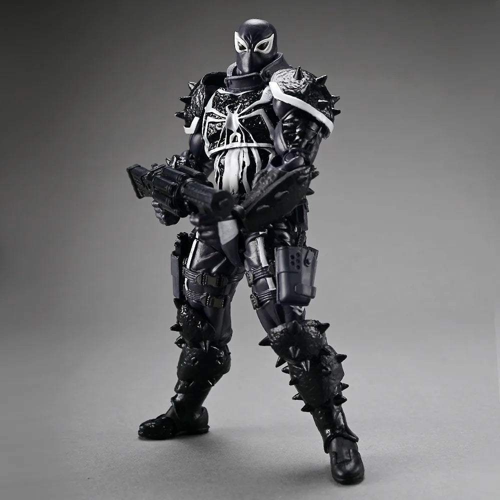 Amazing Yamaguchi Marvel Venom Agent series KO Articulated Action Figure Model Kit Desktop Ornament Collectible statue Toys Gift