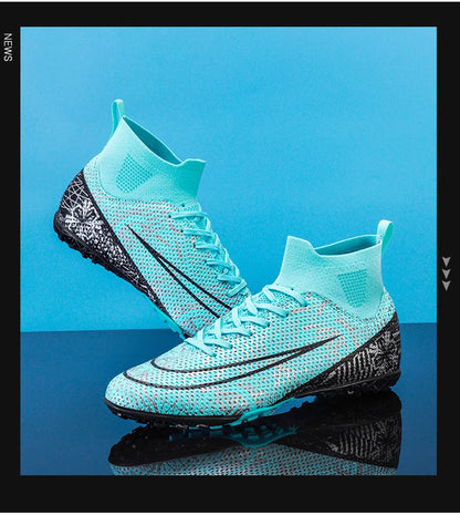 Men Outdoor FG/TF Football Boots Futsal Professional Unisex Soccer Shoes