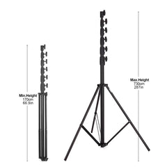 Selens Film and light stand with air pressure buffer 7.3 meters high all aluminum