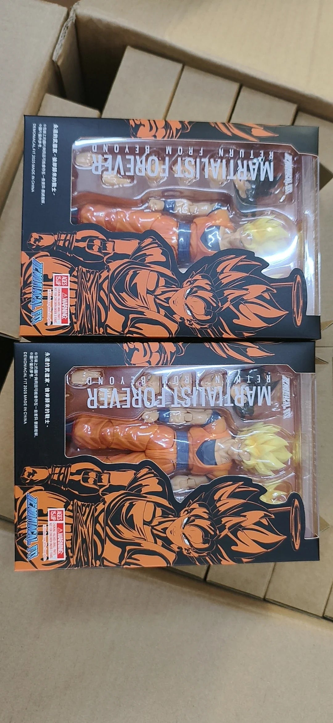 Demoniacal Fit Son Goku Figure Dragon Ball Z SHF Goku Figurine Martialist Forever Return From Beyond Action Figures Model Toys