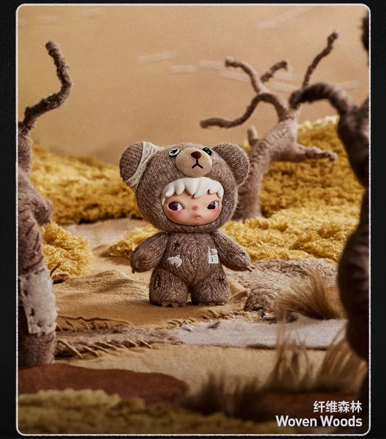 POP MART Hirono Road Journal Series Plush Doll Pendant Blind Box Toys Kawaii Anime Action Figure Surprise Mystery Bag Toy