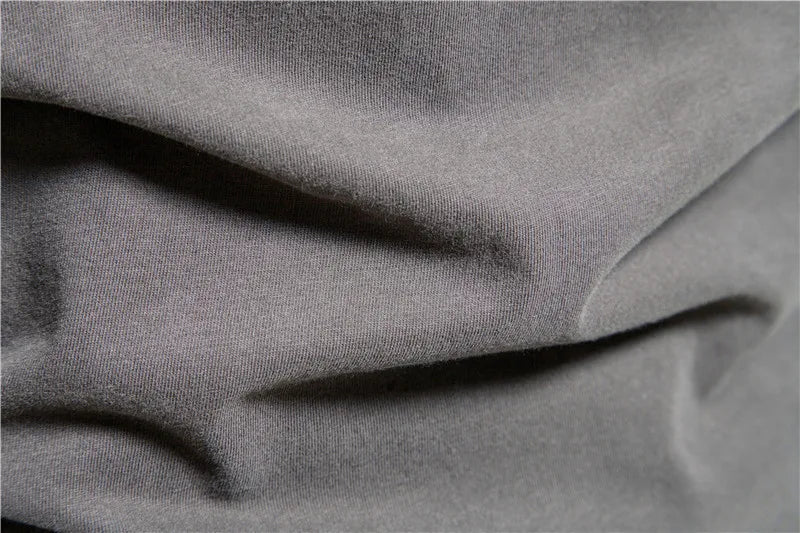 100% Cotton Long Sleeve T Shirt For Men Solid Spring Casual Mens T-shirts High Quality Male Tops Classic Clothes Men's T-shirts