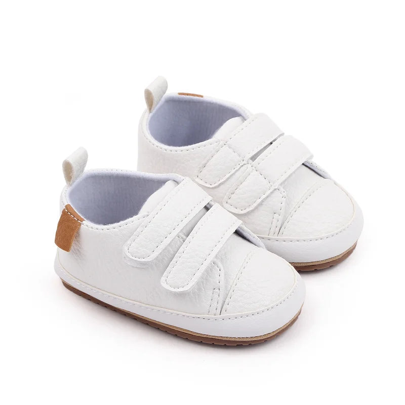 Baby Casual Sneaker Spring and Autumn Soft PU and TPR Sole Anti-slip