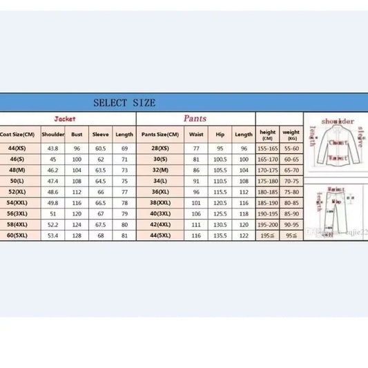 Prom Suits for Men: Men's Suits 3Pcs Set High Collar Special Design Suit Coat
