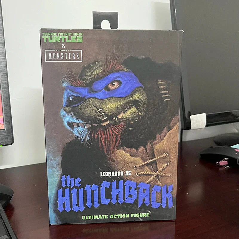NECA Last Ronin Leonardo April Oneil Casey Jones Hunchback Michelangelo Mummy Raphael Frankenstein Monster Turtle Action Figure