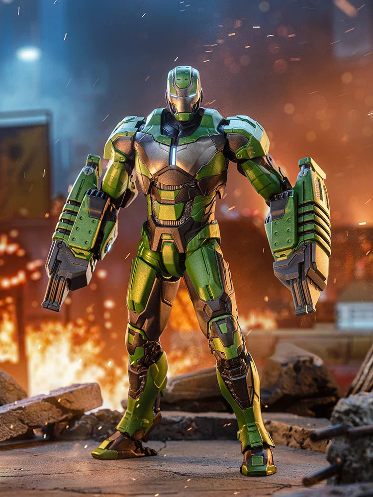 1:10 ZD Toys Iron Man MK38 Igor MK25 Striker MK26 Gamma MK36 Peacemaker MK40 MK15 Sneaky Action Figure Collections Gift