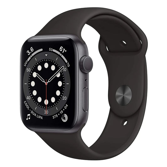 100% Original Apple Watch Series 6 40mm 44mm GPS Apple Watch S6 Aluminum Case with Sport Band iOS SmartWatch
