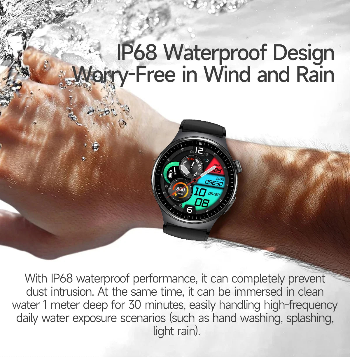 New Upgraded Health Monitoring Uric Acid Blood Pressure Blood Oxygen Heart Health Check Smart Watch ECG smart watches Man 2025