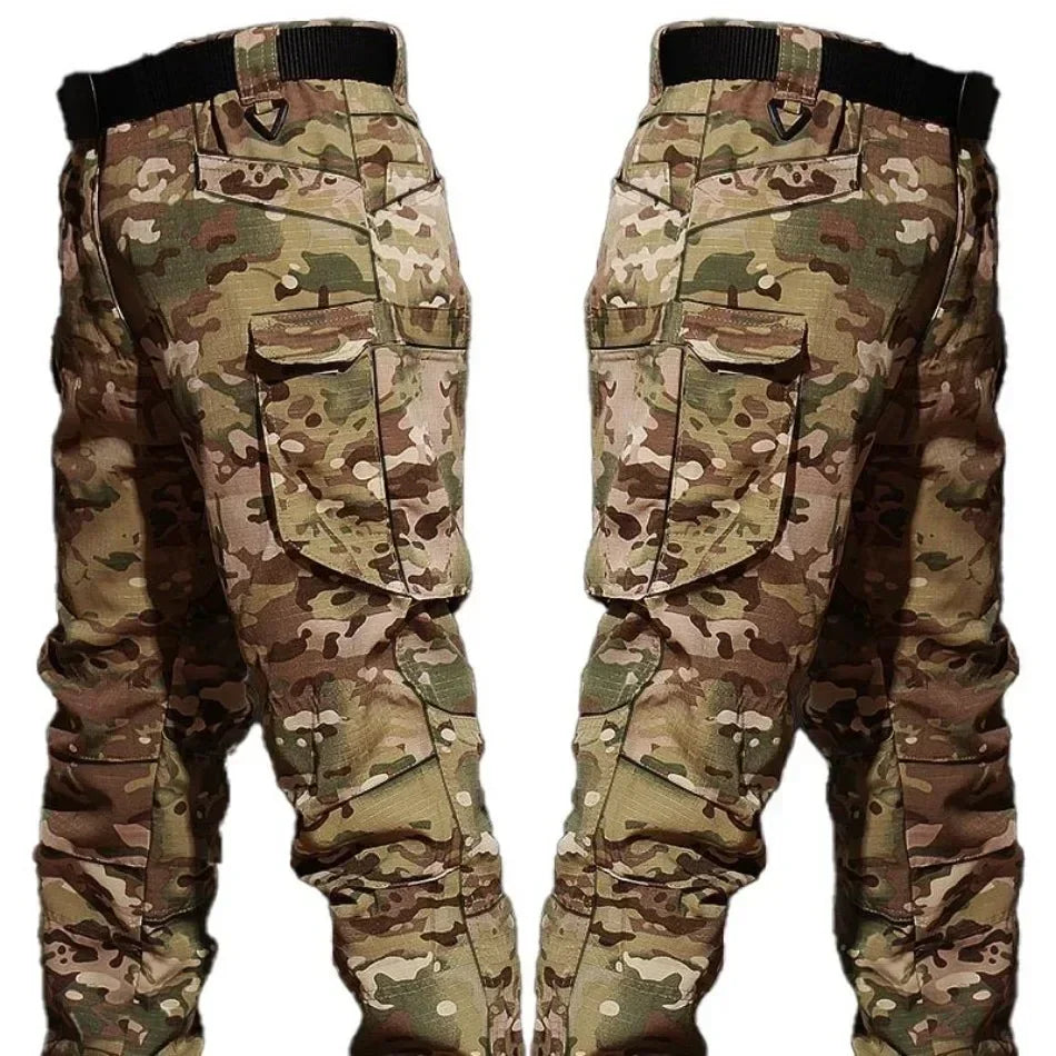 Tactical Uniform Milit Camo Suit Hunting Clothes Combat Shirts Camping Pants Men Workwear Suits Airsoft Paintball Sets