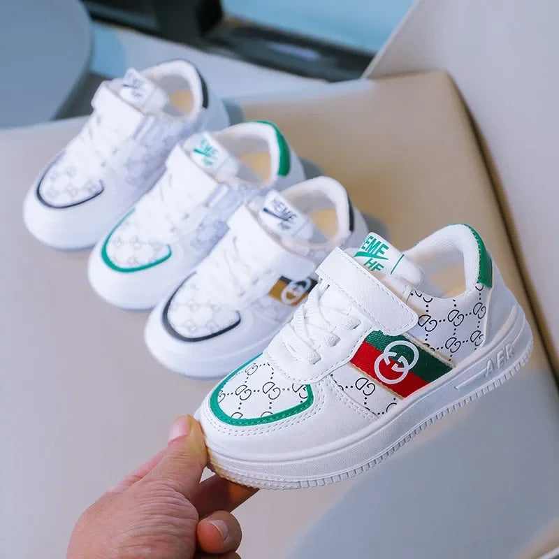 Children's Shoes Light Sneakers White Girls Boys Breathable Toddler Shoes Kids