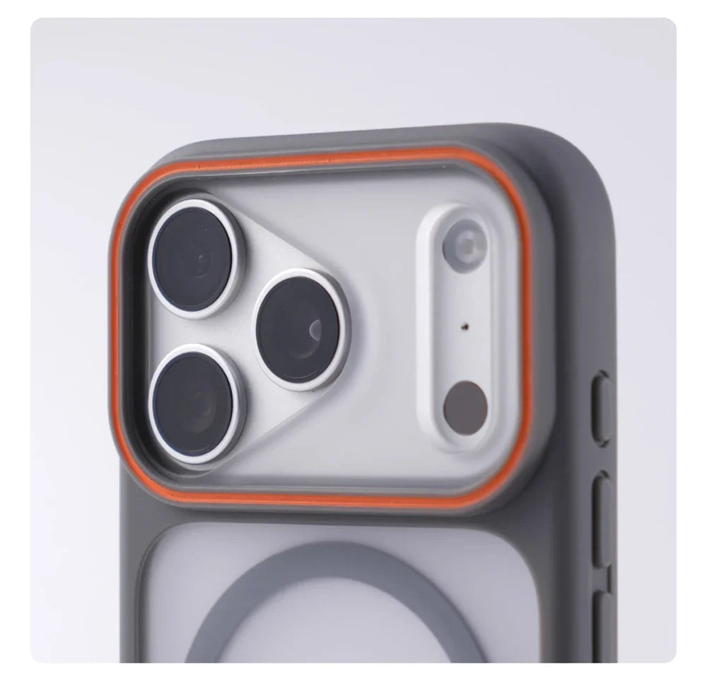 Luxury Matte Translucent For Magsafe Case For iPhone 17 16 Pro Max 15 14 Plus Magnetic Wireless Charging Shockproof Cover Shell