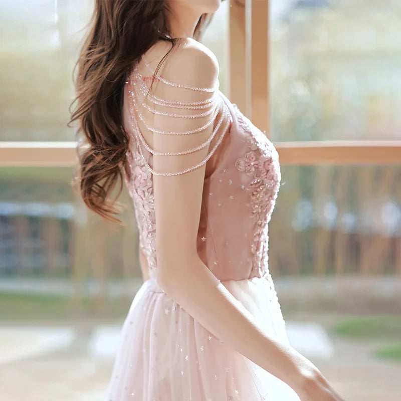 Homecoming Dresses: Evening Dress A Line Exquisite Floor Length Prom Evening Gowns