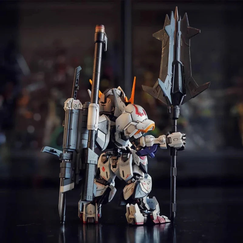 Barbatos Mgsd Assembly Model Kit Action Figures Comes With Water Decals Free Display Stand Desktop Decoration Boys Surprise Toys