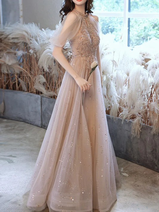 Homecoming Dresses: Fairy Evening Dress High-End Banquet Temperament