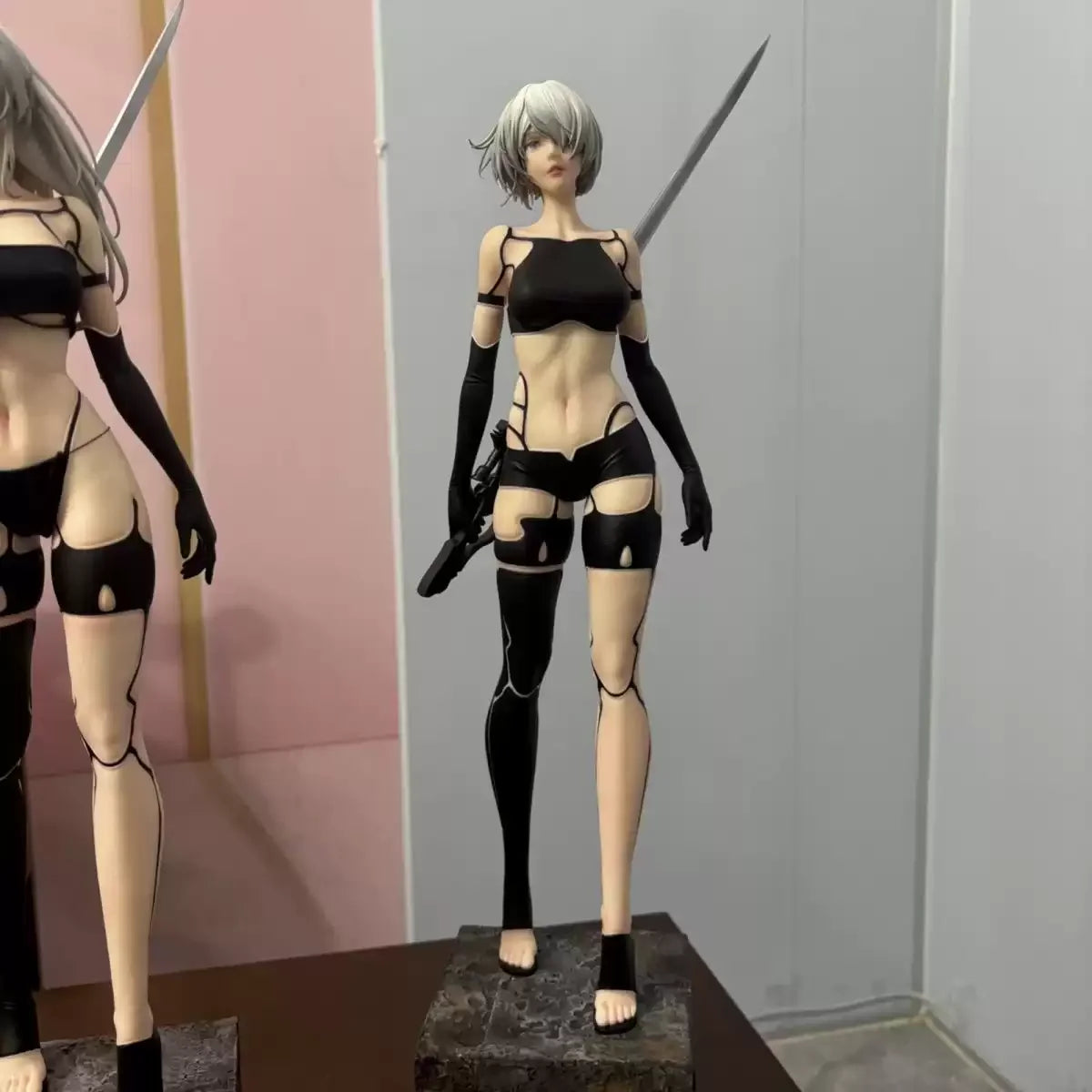 In Stock Nier: Automata  A2 Battle Damage Edition 1/4 50cm Statue Figure Boutique Statue Desktop Ornaments Decoration