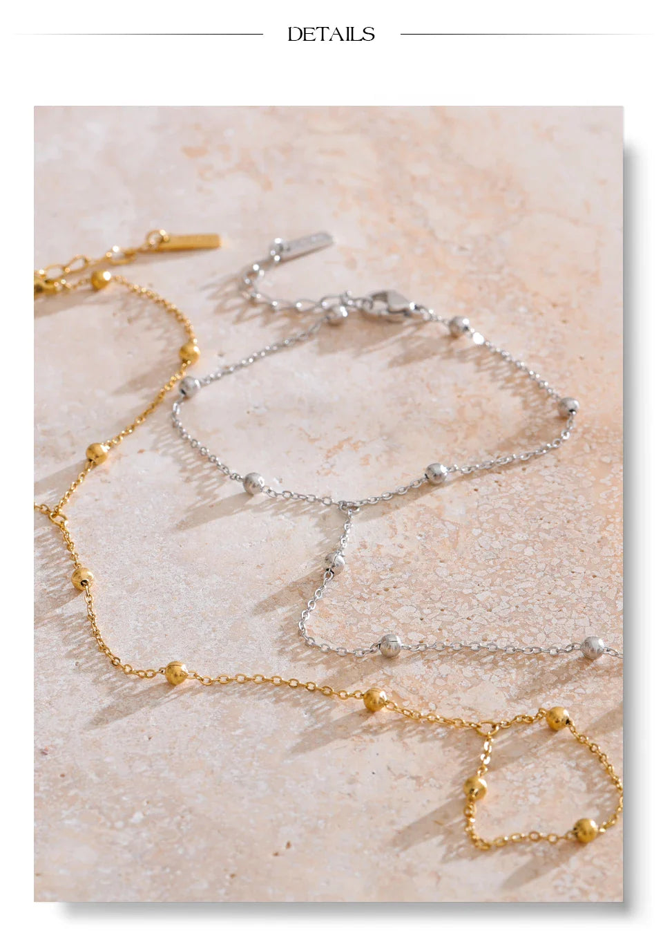 Yhpup Hot Style Zirconia Round Back of Hand Chain Finger Bracelet Bangle Stainless Steel Chic Fashion Jewelry Wholesale 2025 New