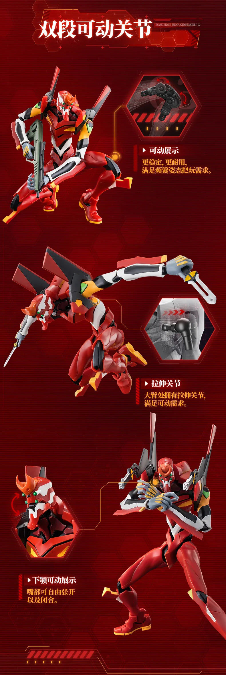 BLOKEES Original EVANGELION-02 01 08 EVA00 NEON GENESIS EVANGELION Asuka Shinji Assembled Action Figure Anime Robot Armor Toys