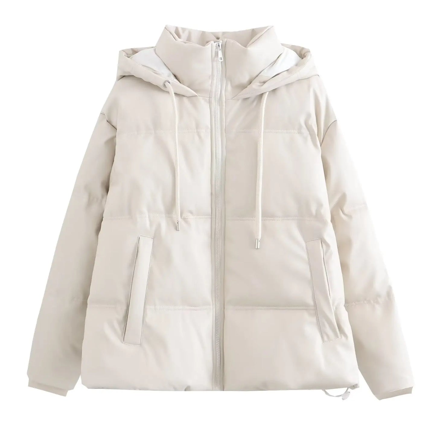 Winter Women's Cold Coat Winter Jackets for Women Warm Leather PU Parkas