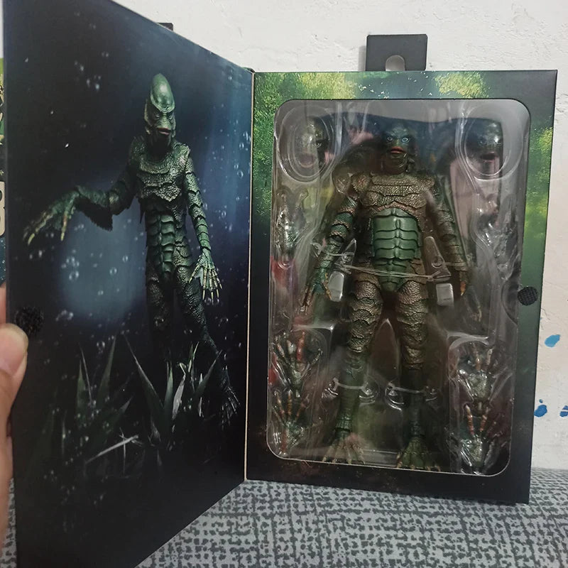 NECA Creature from the Black Lagoon Action Figure Horror Film Model Toys Collection Movable Toys Model Birthday Gifts