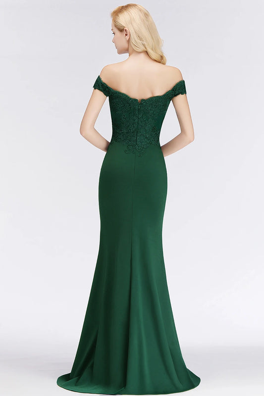 Homecoming Dresses: Off The Shoulder Evening Dresses For Women Elegant Mermaid