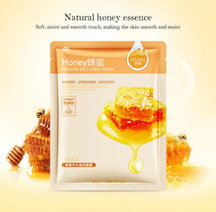 30pcs Natural Plant Facial Mask Moisturizing Oil Control Anti-Aging Fruit Aloe Korean Sheet Face Mask Beauty Skin Care Prodcuts