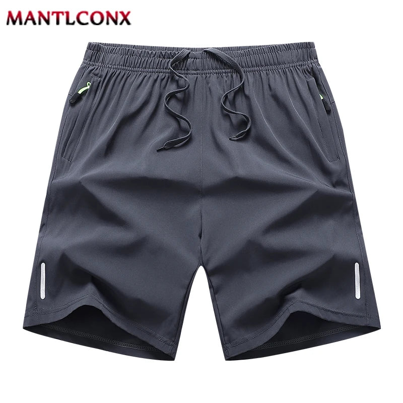 Summer New Men's Shorts Gym Fitness Quick Dry Running Sports Board Shorts Men Classic Joggers Bottom Black Short Pants Man M-4XL