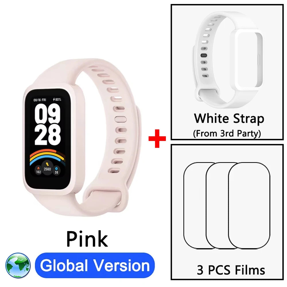 Global Version Xiaomi Smart Band 9 Active 1.47'' TFT display Xiaomi Band 9 Active Mi Band 9 Active Up to 18-day battery life
