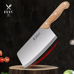 PLYS Stainless Steel Slicing Knife, Household Women's Model Kitchen Meat Cleaver