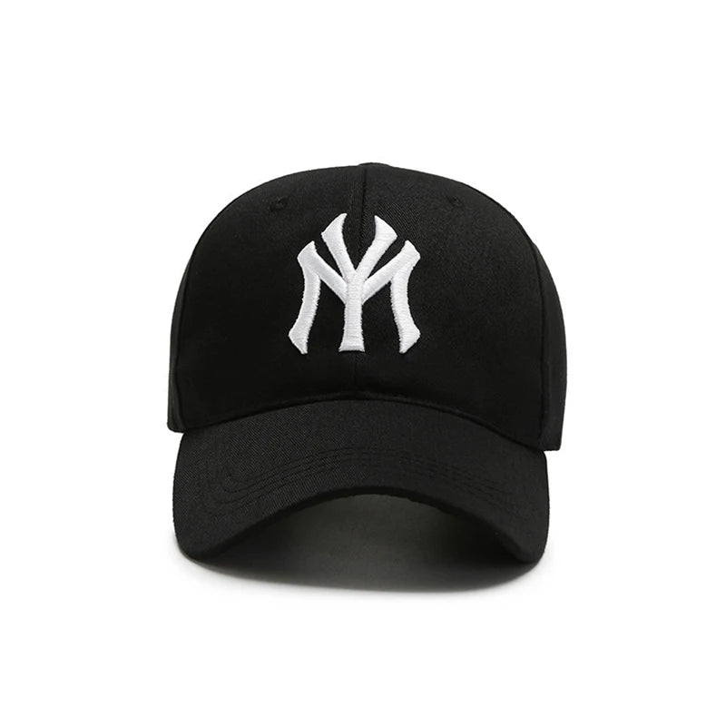 Fashion Korean Letter MY Baseball Cap 3D Embroidery Dad Hat Men