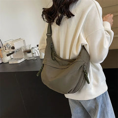 Nylon Shoulder Bag High-capacity Women's Crossbody Dumpling Bag