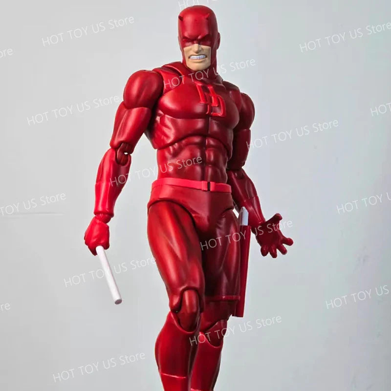 100% Original Ct Toys Daredevil Mafex 223 Comic Version Figure SHF Anime Action Figurine Statue Model Custom Gifts Kids Toys