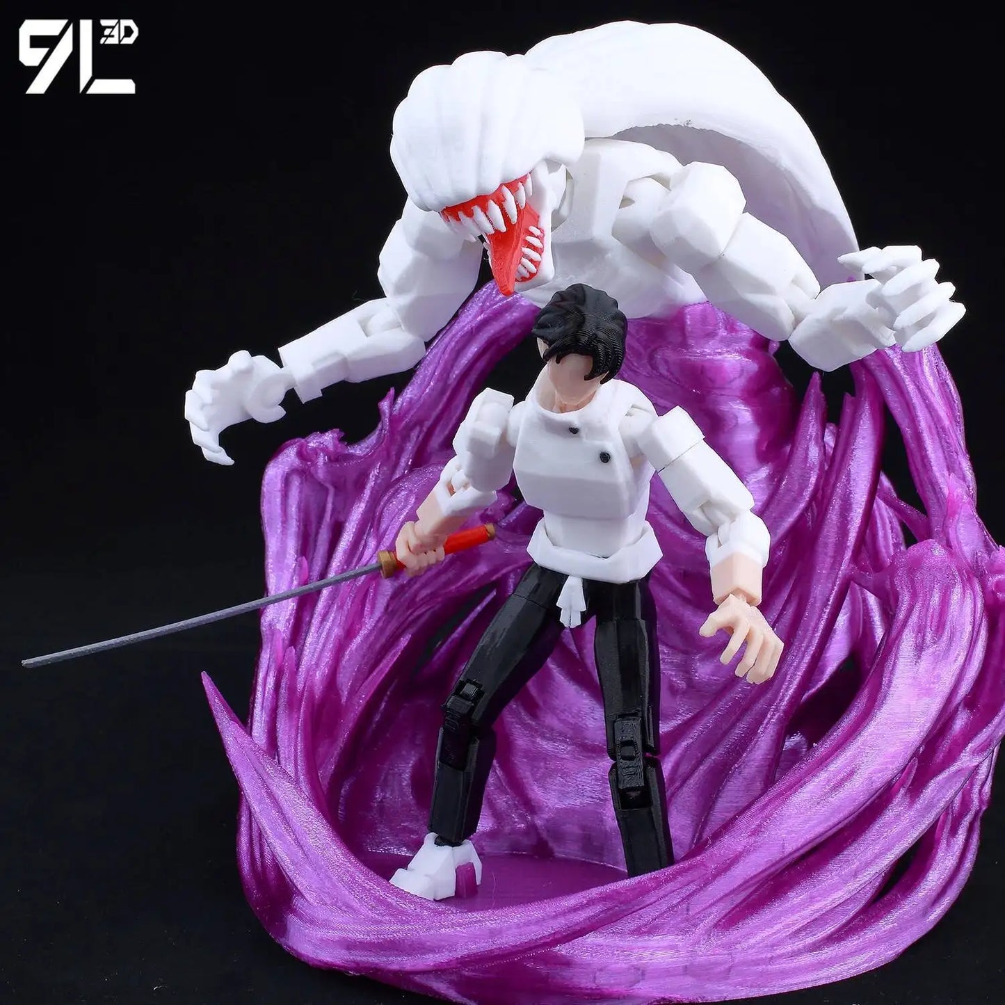 9L 3D Printed Anime Jujutsu Kaisen Sukuna Lucky13 Dummy 13 Movable Shapeshift T13 Action Figures Mannequin Toys for Collectors