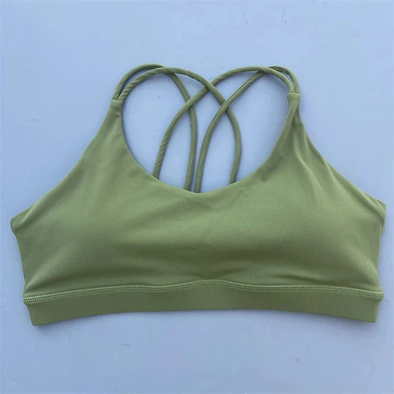 Women Fitness Bra Tight Sport Top Comprehensive Training Gym Yoga Underwear